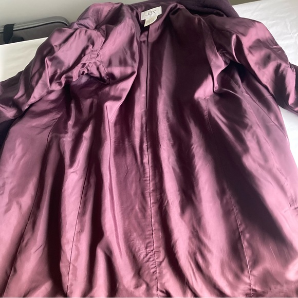 Vintage JAX Wool Cashmere Blend Classic Coat Size 6 - Picture 11 of 16